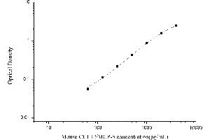 Typical standard curve (Ccl12 ELISA 试剂盒)