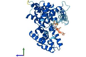 Protein Structure (PS) image for Growth Hormone Regulated TBC Protein 1 (GRTP1) (AA 1-359) protein (His tag) (ABIN7560952)