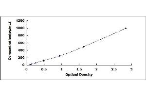 Typical standard curve (GARS ELISA 试剂盒)