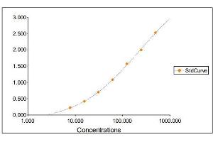 Standard Curve Graph (Albumin ELISA 试剂盒)