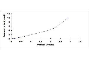 Typical standard curve (AIRE ELISA 试剂盒)