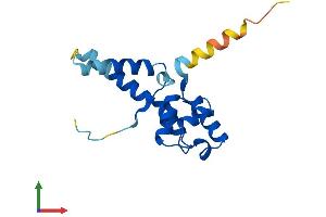 Protein Structure (PS) image for CGRP Receptor Component (CRCP) (AA 1-148) protein (His tag) (ABIN7562317)