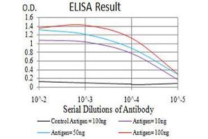 ELISA image for anti-Sirtuin 6 (SIRT6) (AA 141-250) antibody (ABIN5542442)