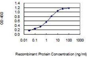 Detection limit for recombinant GST tagged LGALS7 is 0. (LGALS7 抗体  (AA 1-136))