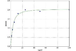 A typical standard curve