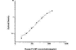 Typical standard curve (PIIINP ELISA 试剂盒)