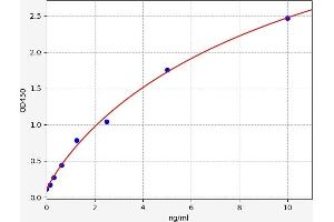 Typical standard curve (IDO1 ELISA 试剂盒)