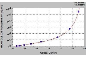 Typical standard curve (CLEC3B ELISA 试剂盒)