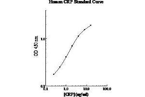 ELISA image for C-Reactive Protein (CRP) ELISA Kit (ABIN612674) (CRP ELISA 试剂盒)