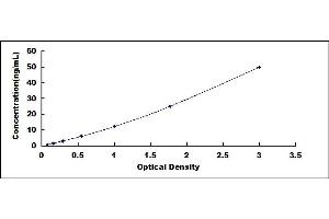 Typical standard curve (PIM1 ELISA 试剂盒)