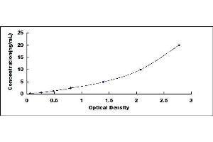 Typical standard curve (GLI1 ELISA 试剂盒)