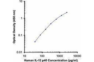 ELISA image for anti-IL-12/IL-23 p40 antibody (Biotin) (ABIN2661205) (IL-12/IL-23 p40 抗体  (Biotin))