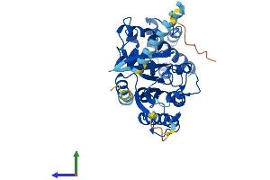 AlphaFold protein structure predicition of Mouse Recombinant Gna15 Protein, UniprotID P30678