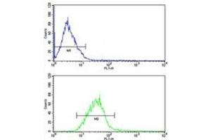 Flow Cytometry (FACS) image for anti-Peptidylprolyl Cis/trans Isomerase, NIMA-Interacting 1 (PIN1) (AA 30-56) antibody (ABIN3028920)