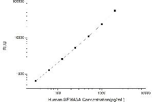 Typical standard curve (SEMA3A CLIA Kit)