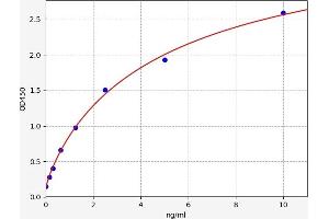 Typical standard curve (OCT4 ELISA 试剂盒)