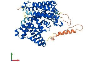 Protein Structure (PS) image for Membrane Bound O-Acyltransferase Domain Containing 2 (MBOAT2) (AA 1-520) protein (His tag) (ABIN7554542)