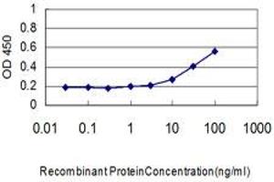 Detection limit for recombinant GST tagged SMN2 is approximately 0.