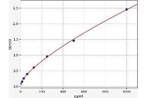 Typical standard curve (IFNW1 ELISA 试剂盒)