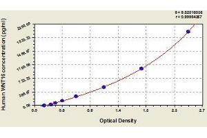 Typical standard curve (WNT16 ELISA 试剂盒)