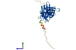 Protein Structure (PS) image for Vacuolar Protein Sorting-Associated Protein 26A (VPS26A) (AA 1-327) protein (His tag) (ABIN7556027)