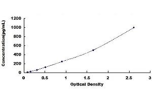 Typical standard curve (NEFL ELISA 试剂盒)