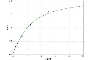 A typical standard curve (PUMA ELISA 试剂盒)