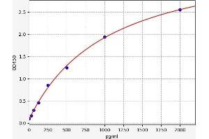 Typical standard curve (PPP2R1A ELISA 试剂盒)