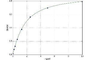 A typical standard curve
