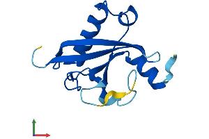 Protein Structure (PS) image for Chromosome 2 Open Reading Frame 76 (C2ORF76) (AA 1-126) protein (His tag) (ABIN7552872)