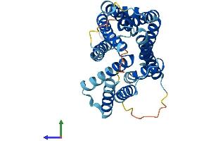 Protein Structure (PS) image for Solute Carrier Family 35, Member B1 (SLC35B1) (AA 1-322) protein (His tag) (ABIN7551716)