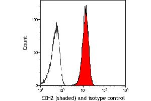 Flow Cytometry (FACS) image for anti-Enhancer of Zeste Homolog 2 (EZH2) (AA 1-154) antibody (ABIN7795766)