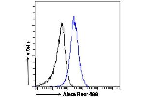 Flow Cytometry (FACS) image for anti-ATP-Binding Cassette, Sub-Family C (CFTR/MRP), Member 11 (ABCC11) (Internal Region) antibody (ABIN302164)