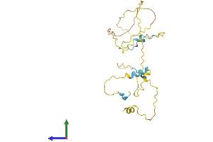 AlphaFold protein structure predicition of Human Recombinant TP53INP1 Protein, UniprotID Q96A56