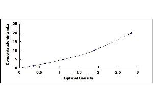 Typical standard curve (CRABP2 ELISA 试剂盒)