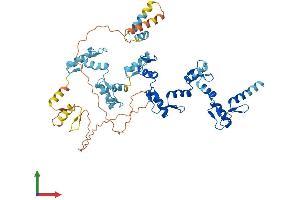 Protein Structure (PS) image for Zinc Finger Protein 266 (ZNF266) (AA 1-549) protein (His tag) (ABIN7545650)