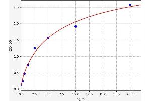 Typical standard curve (FcRn ELISA 试剂盒)