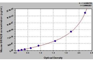 Typical Standard Curve (GRIN2B ELISA 试剂盒)