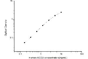 Typical standard curve (SCG3 ELISA 试剂盒)