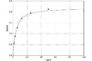 A typical standard curve (PDK4 ELISA 试剂盒)
