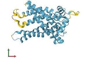 Protein Structure (PS) image for Solute Carrier Family 25, Member 45 (SLC25A45) (AA 1-288) protein (His tag) (ABIN7551680)