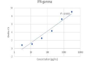 ELISA image for Interferon gamma (IFNG) IQ-ELISA Kit (ABIN5680034) (Interferon gamma IQ-ELISA 试剂盒)