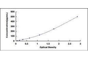 Typical standard curve (IL-10 ELISA 试剂盒)