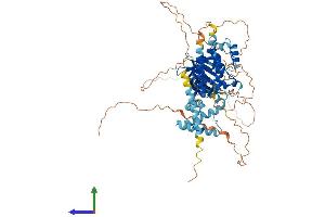 AlphaFold protein structure predicition of Human Recombinant EIF2AK1 Protein, UniprotID Q9BQI3