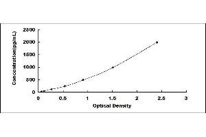 Typical standard curve (HSPG ELISA 试剂盒)