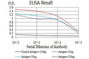 ELISA image for anti-Sirtuin 3 (SIRT3) (AA 155-290) antibody (ABIN5542439)