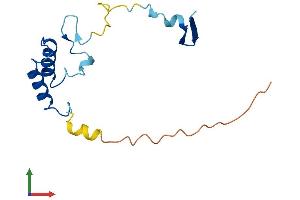 Protein Structure (PS) image for Coiled-Coil-Helix-Coiled-Coil-Helix Domain Containing 4 (CHCHD4) (AA 1-142) protein (His tag) (ABIN7549373)