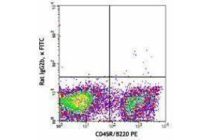 Flow Cytometry (FACS) image for anti-Mast/stem Cell Growth Factor Receptor (KIT) antibody (FITC) (ABIN2661474) (KIT 抗体  (FITC))