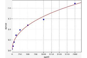 Typical standard curve (COL9A3 ELISA 试剂盒)