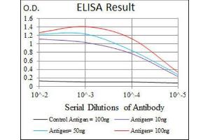 ELISA image for anti-Neurofilament, Heavy Polypeptide (NEFH) (AA 968-1020) antibody (ABIN1844517) (NEFH 抗体  (AA 968-1020))